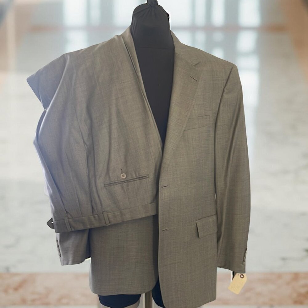 Hart Shaffner Marx Men's Light Olive Suit Blazer